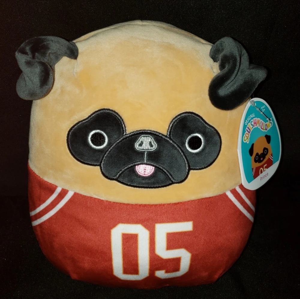 Prince the Pug Dog Squishmallow